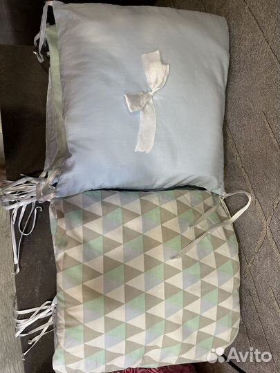 Бортики в детскую кроватку