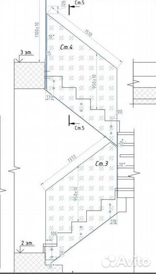 Стеклянное ограждение для лестницы