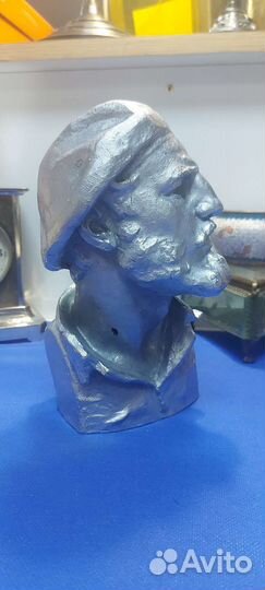 Бюст Фидель Кастро силумин ленинград редкость