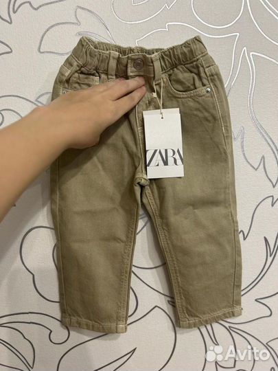 Джинсы zara 86,92,98