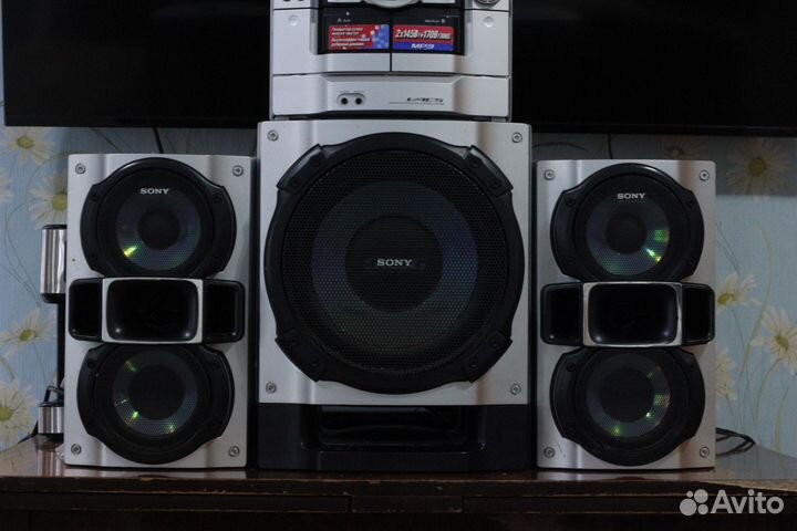 Музыкальный центр sony mhc rg590s