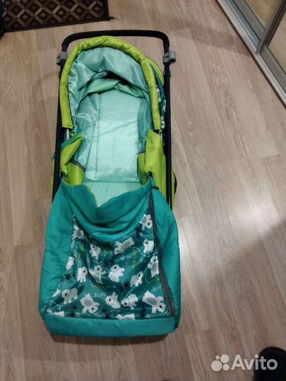 Санки коляска ника умка 3в1