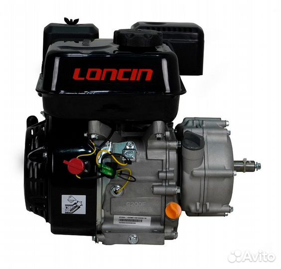 Двигатель бензиновый Loncin G200F-B с редуктор