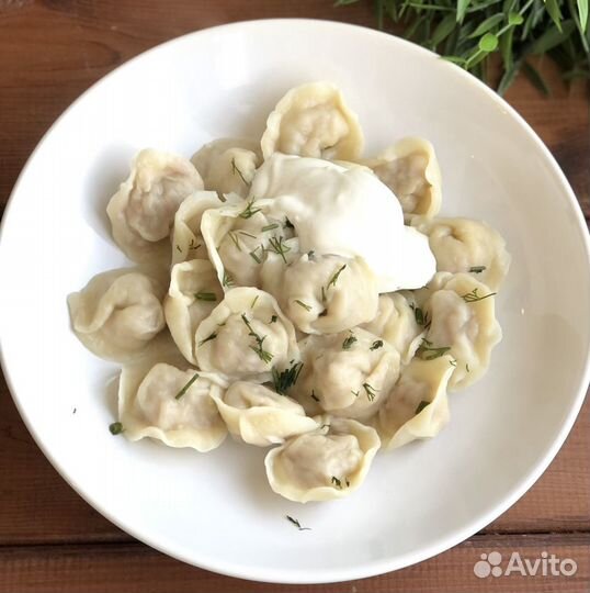 Пельмени домашние вареники, котлеты ручной лепки