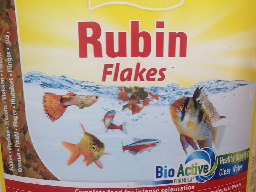 Корм для аквариумных рыбок Tetra Rubin Flakes