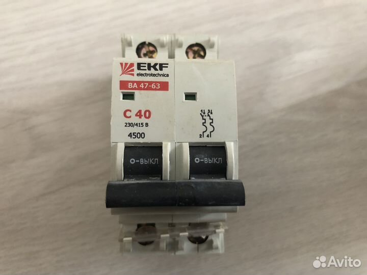 Электрический автомат EKF C40