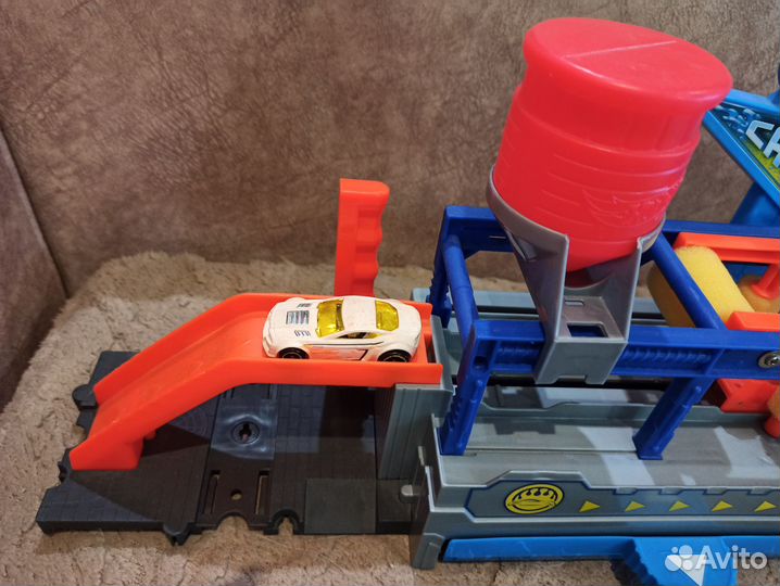 Hot wheels автомойка детская