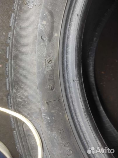 Литые диски и резина R15 зима 4 шт(комплект)