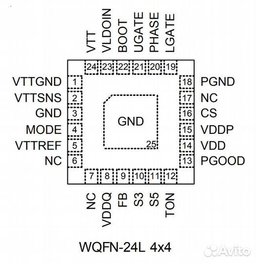 Микросхема RT8207lgqw EF