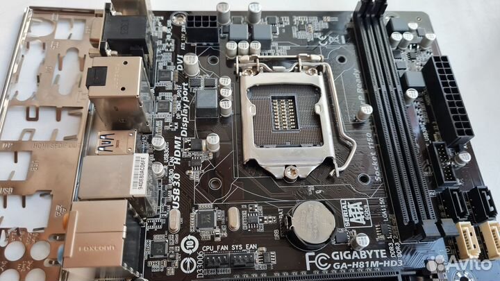 Gigabyte GA-H81M-HD3 сокет 1150
