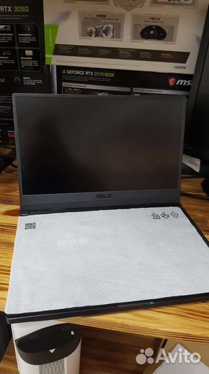 Мощный игровой ноутбук Asus Tuf Core i7 c RTX3070