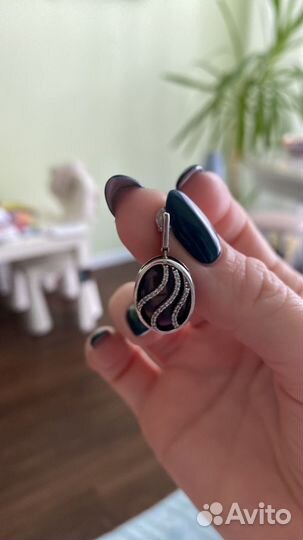 Серьги серебро
