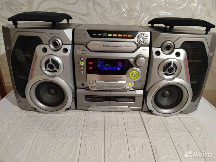 Музыкальный центр panasonic sa-ak47