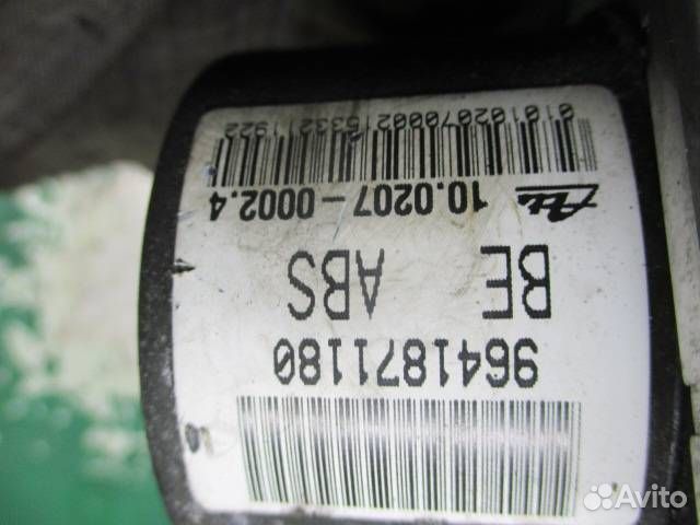 Блок ABS Peugeot 206 2001 9641871180