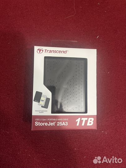 Переносной жесткий диск 1 тб Новый