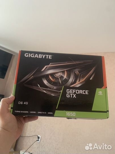 Gtx 1650 4gb gddr6 gigabyte
