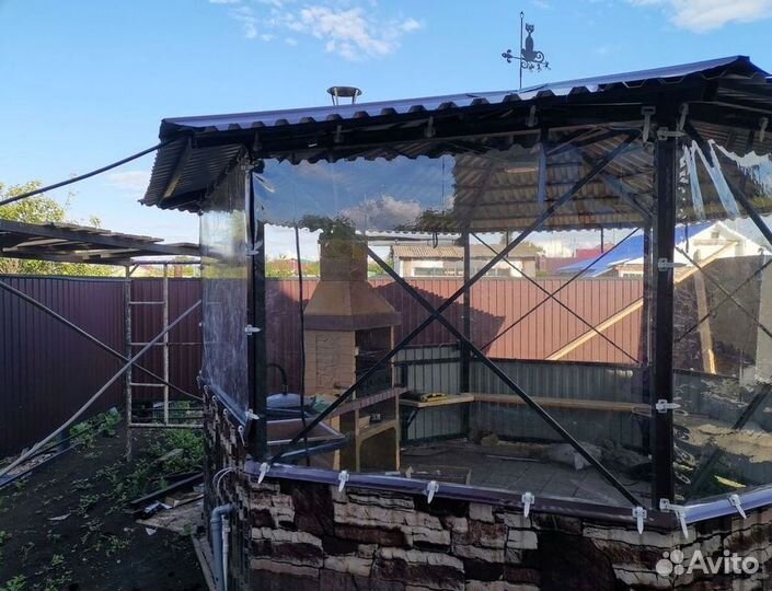 Мягкие окна для веранды