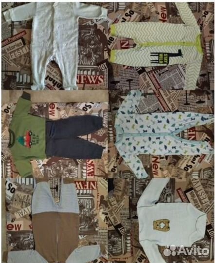 Детские комбинезоны для мальчика