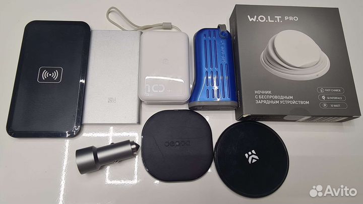 Powerbank momax, baseus F10W, mophie car charger
