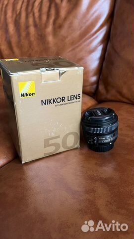 Объектив nikkor lens AF-S nikkor 50mm f/1.8G