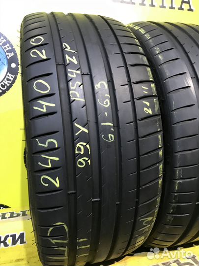 Michelin Pilot Sport 4 245/40 R20 и 275/35 R20 99Y