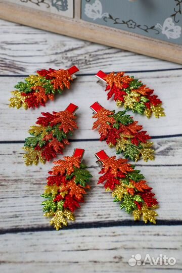 Заколочки для волос ручной работы