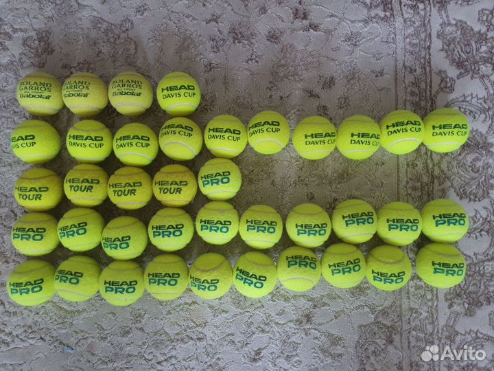 Теннисные мячи для большого тенниса