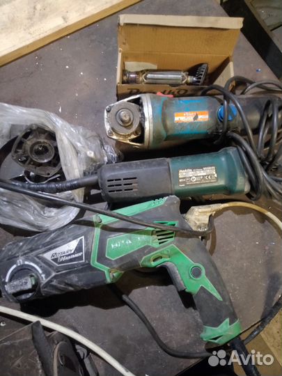 Перфоратор и болгарки