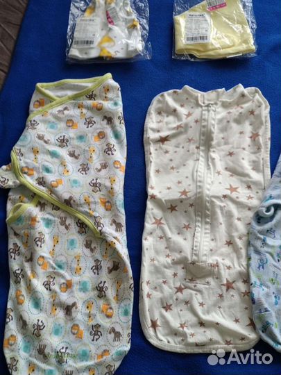 Пеленка кокон на 0-3 месяца,3-6 мес