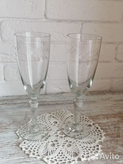 Фужеры старинные лафитники