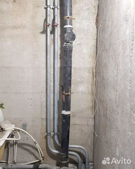 Замена стояка. Замена труб водоснабжения