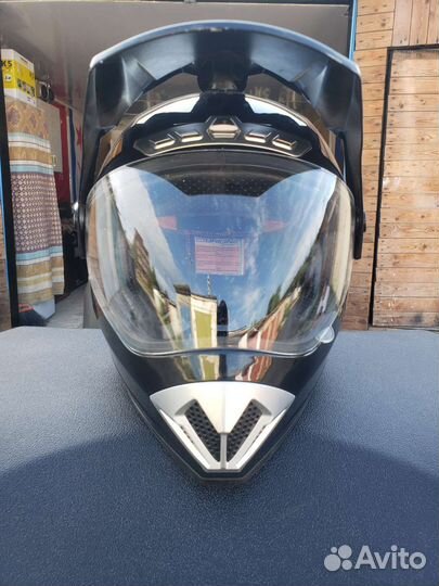 Мотошлем кроссовый