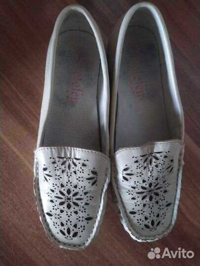 Детские мокасины для девочек, 35 размер