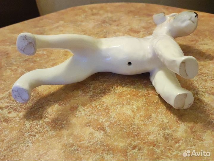 Статуэтка фарфор СССР фокстерьер