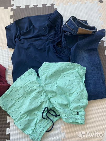 Рубашки,брюки,шорты даром
