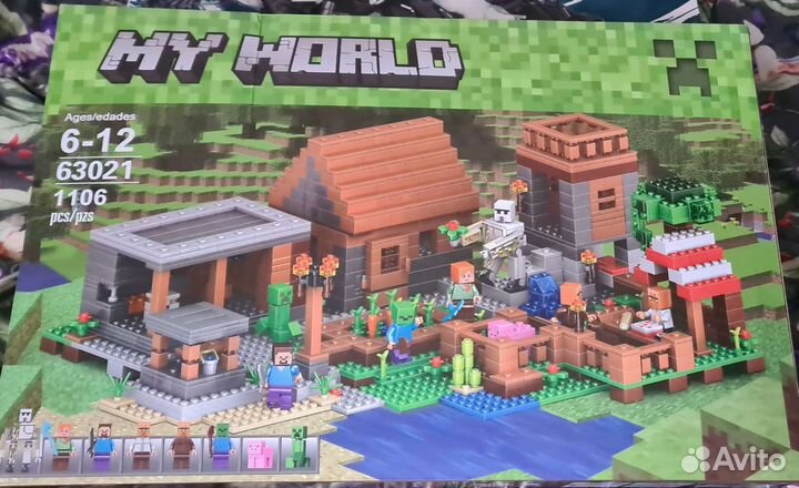 Lego Creator Большая деревня Майнкрафт