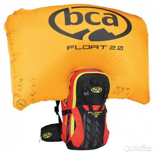 Рюкзак лавинный BCA float turbo 15 2.0 Black без б