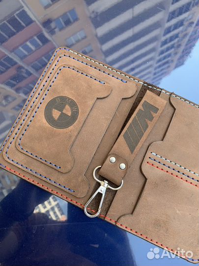 Обложка для автодокументов паспорта BMW M бмв