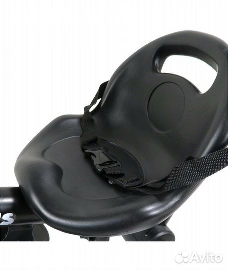 Велосипед трехколесный складной с ручкой