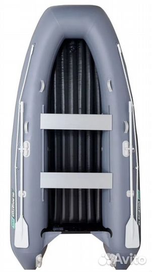 Лодка пвх Gladiator E350 PRO темно-серый