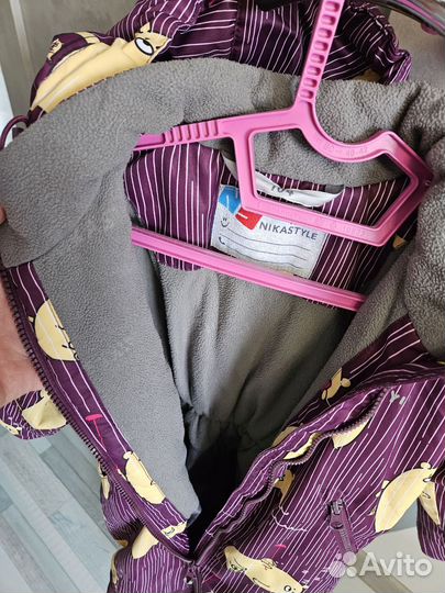 Комбинезон демисезонный для девочки 104