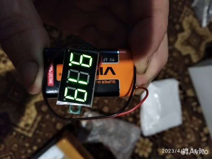 Напряжёметр 0-30 вольт