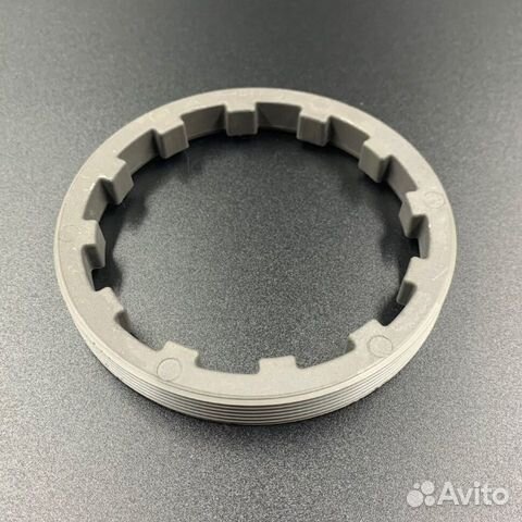 Гайка редуктора корончатая Yamaha 150-225, F150 (Y