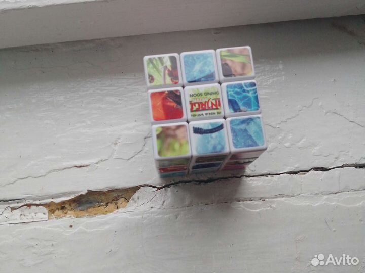 Кубик рубик с персонажими и с роблокса