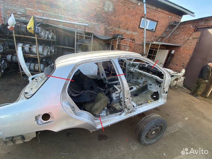 Порог С Центральной Стойкой Правый Fiat Albea