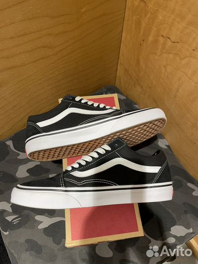 Кеды Vans old skool black/white