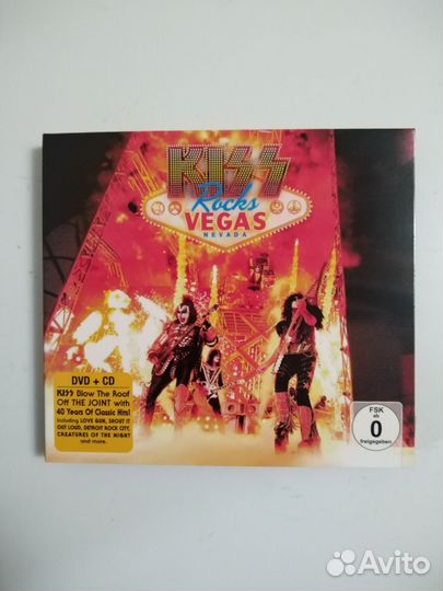CD + DVD. Kiss. Два диска