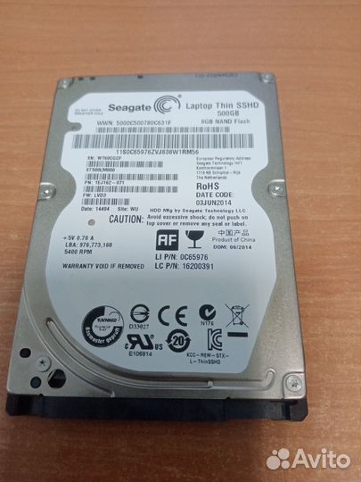 Жесткий диск Seagate Laptop Thin 2.5