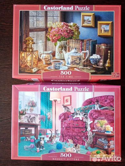 Пазлы 500, 1000, 1500 деталей