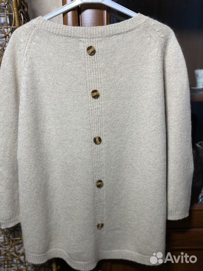 Джемпер Max Mara кашемир шерсть на 46 р оригинал